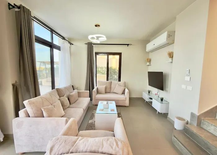 Sunny Lagoonfront 4br Cyan Gouna Heated Pool