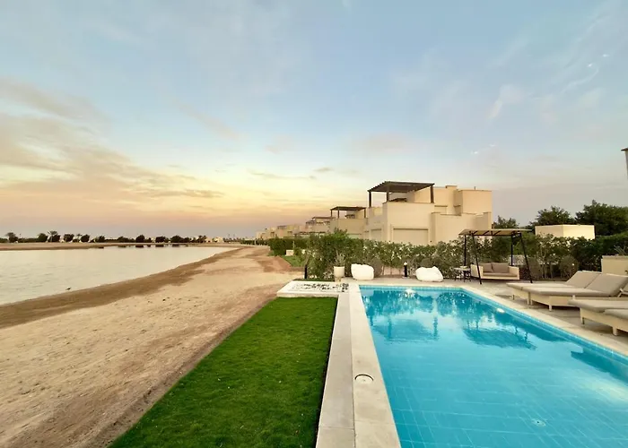Villa Sunny Lagoonfront 4br Cyan Gouna Heated Pool