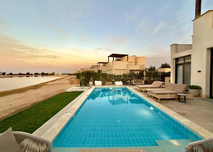 Sunny Lagoonfront 4br Cyan Gouna Heated Pool