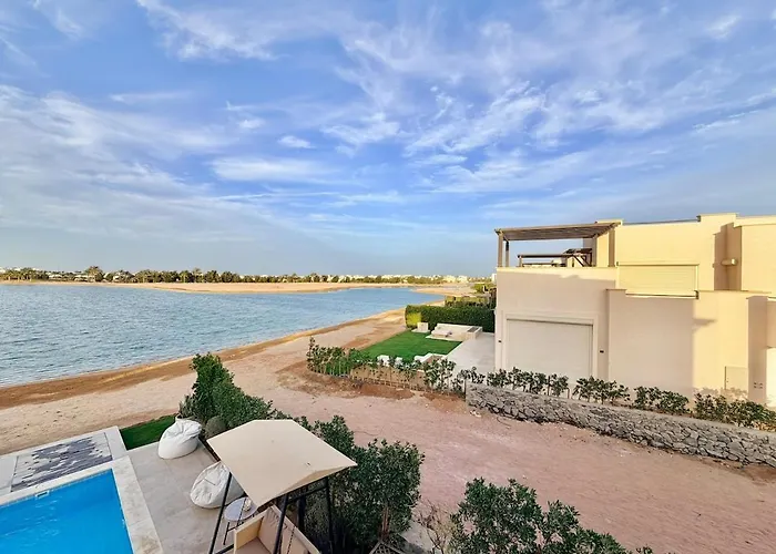 Sunny Lagoonfront 4br Cyan Gouna Heated Pool