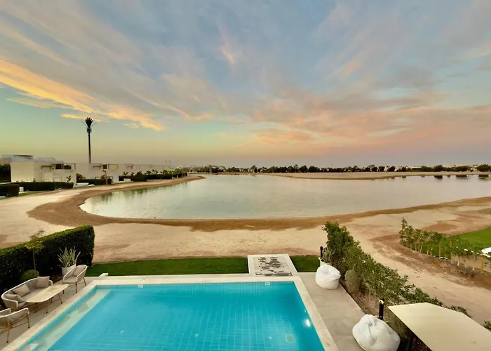 Sunny Lagoonfront 4br Cyan Gouna Heated Pool Hurghada