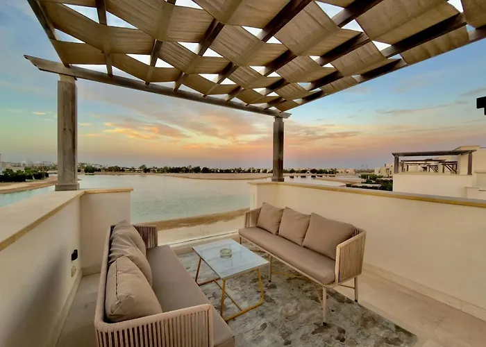 Villa Sunny Lagoonfront 4br Cyan Gouna Heated Pool Hurghada